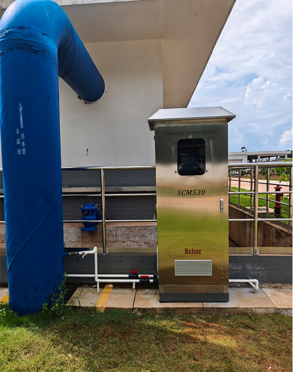SCM530流動電流儀在廣西玉林某自來水廠中的應用